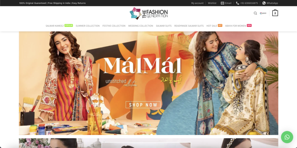 pakistani suits online