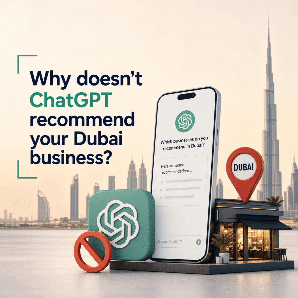 ChatGPT recommend Dubai Business