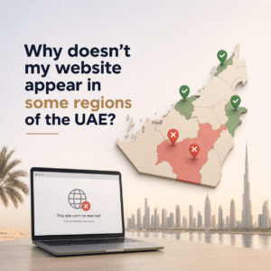 Website doesn’t rank in UAE