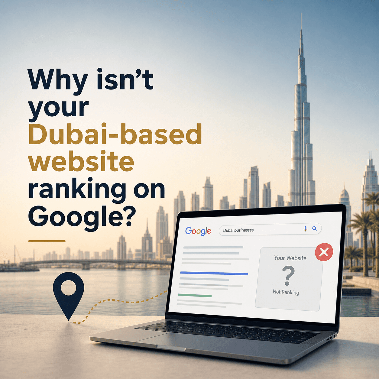 Dubai Website not ranking on Google
