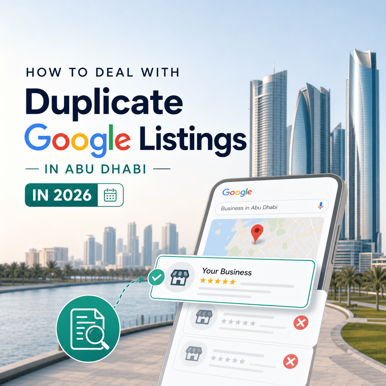 Duplicate Google Listings