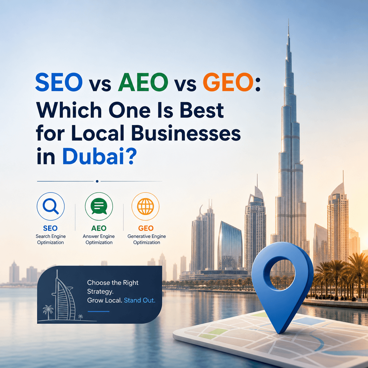 SEO vs AEO vs GEO